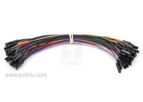 Jumper Wire 50 piece rainbow F-F (6 inch).jpg